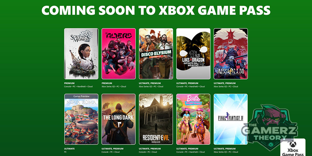Xbox Game Pass March 2026: Resident Evil 7, Disco Elysium & More Added